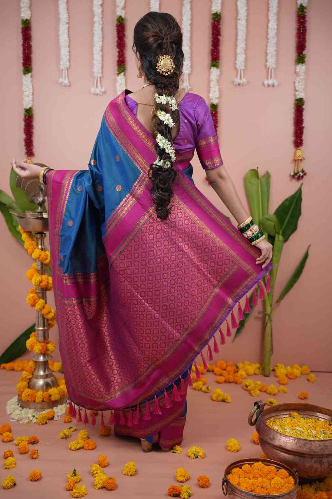 Designer Freehand Saree Pavitr patel