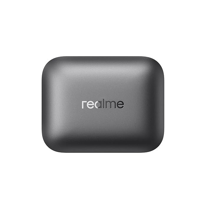 Realme Buds Air 7 Pro metallic grey wireless earbuds
