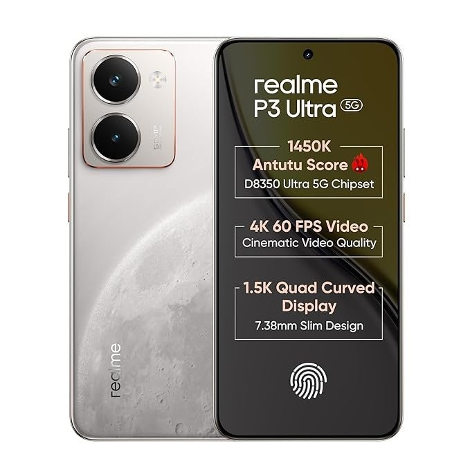 realme P3 Ultra 5G 8GB RAM 256GB premium design