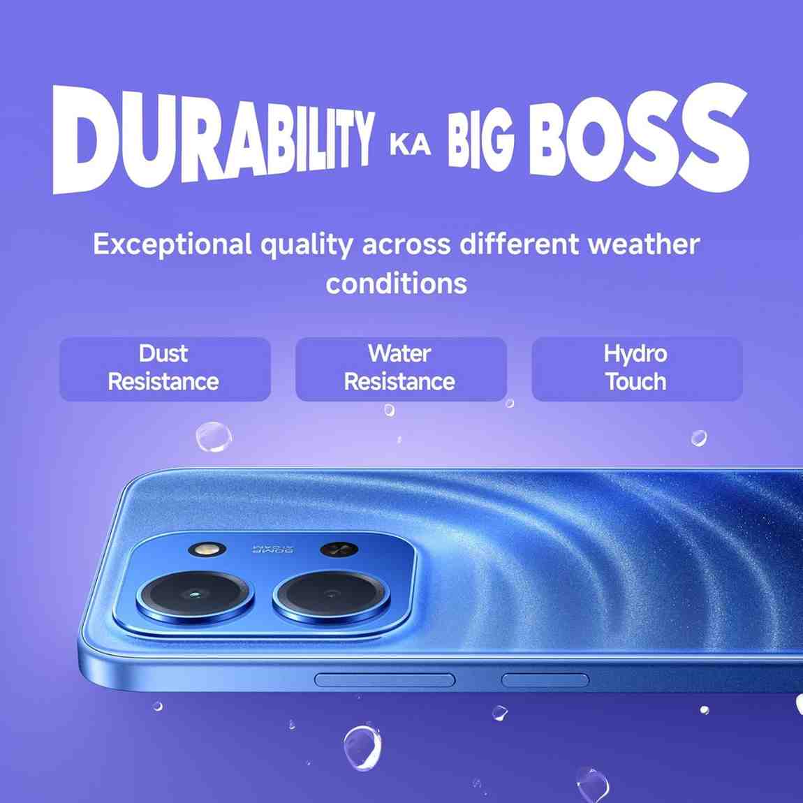 Redmi 15C 5G with 50MP AI camera rear design