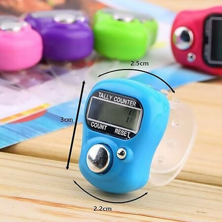 Digital finger tally counter lcd 5 digit click counter Anything