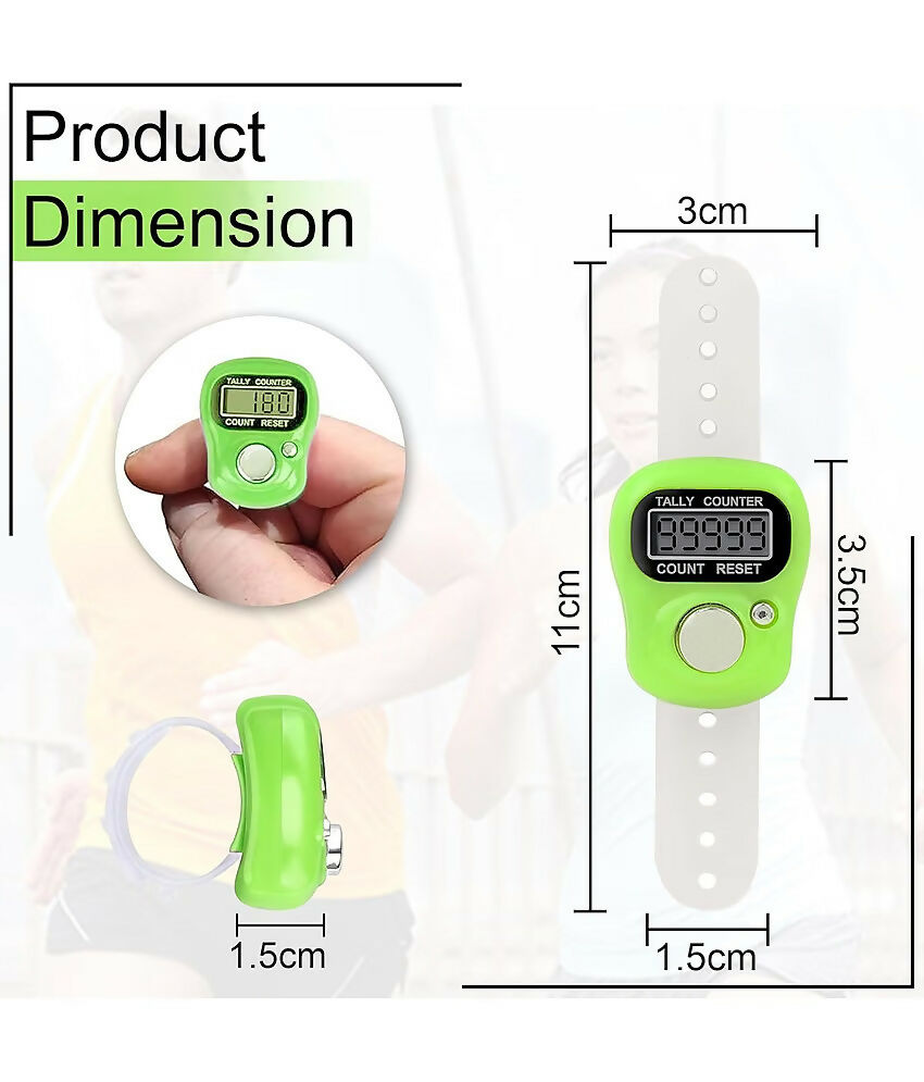 Digital finger tally counter lcd 5 digit click counter Anything