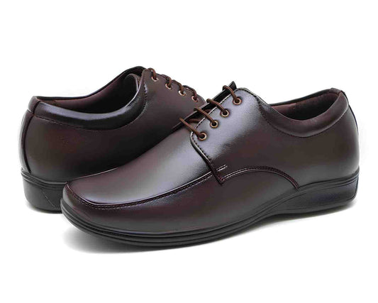 WUGO brown formal shoes for men