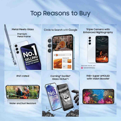 Samsung Galaxy A55 5G (8GB RAM, 256GB Storage) Smartphone all features