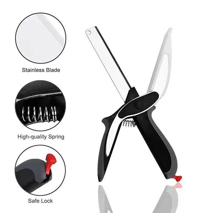 Stainless Steel Tumbler 650ml + Clever Cutter Knife Combo – Kitchen & Drink Set - indiya Se