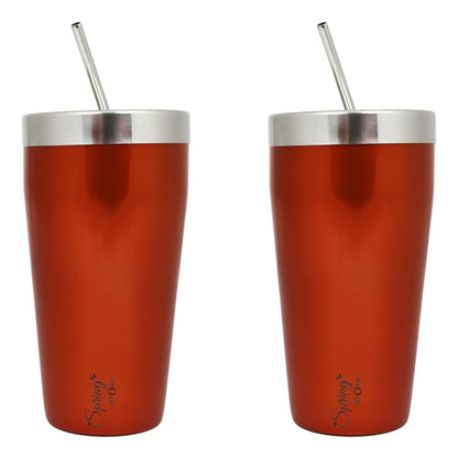 Stainless Steel Tumbler 650ml + Clever Cutter Knife Combo – Kitchen & Drink Set - indiya Se