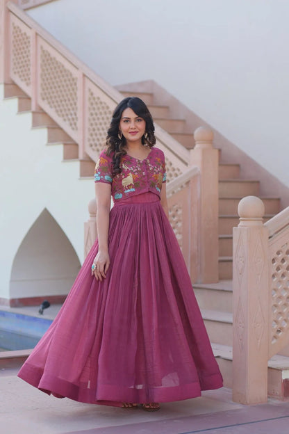 Designer Koti Gown Outfit Set for Women The Shopsy