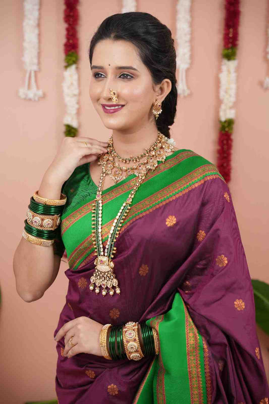 Designer Freehand Saree