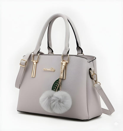 Gray handbag 