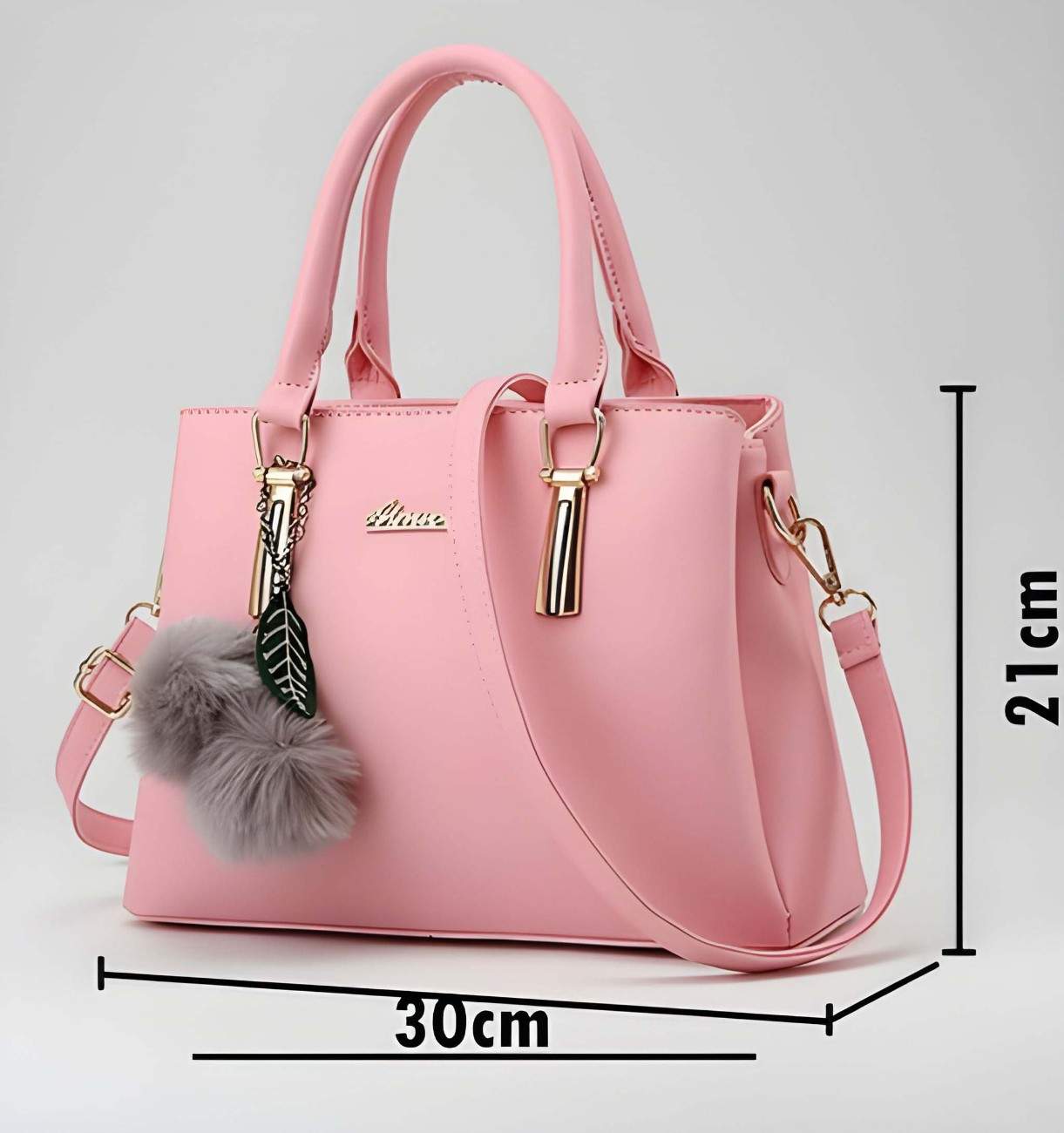 Pink handbag