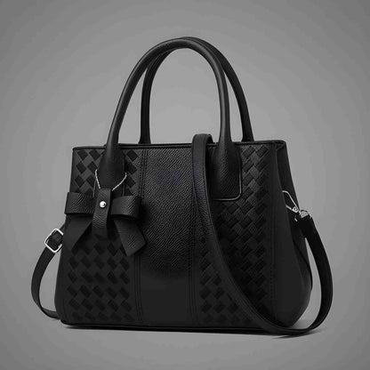 Women's Luxury PU Leather Tote Handbag