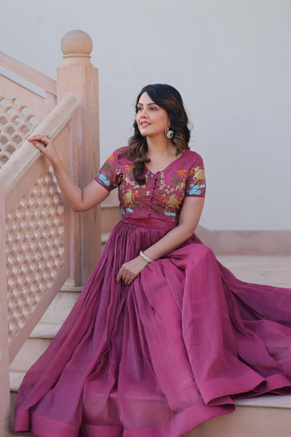 Designer Koti Gown Outfit Set for Women The Shopsy