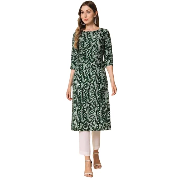 GREEN COLOUR KURTI TOP