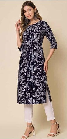 BLUE COLOUR KURTI TOP