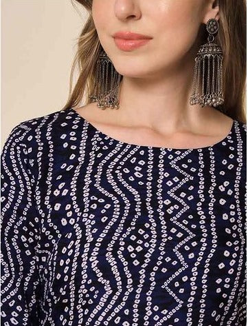 BLUE COLOUR KURTI TOP