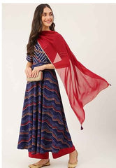 KURTI TOP WITH DUPATTA