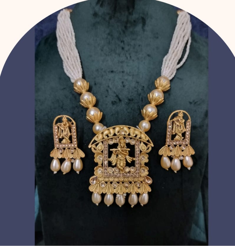 Trendy Temple Heavy Jewllery For Women
