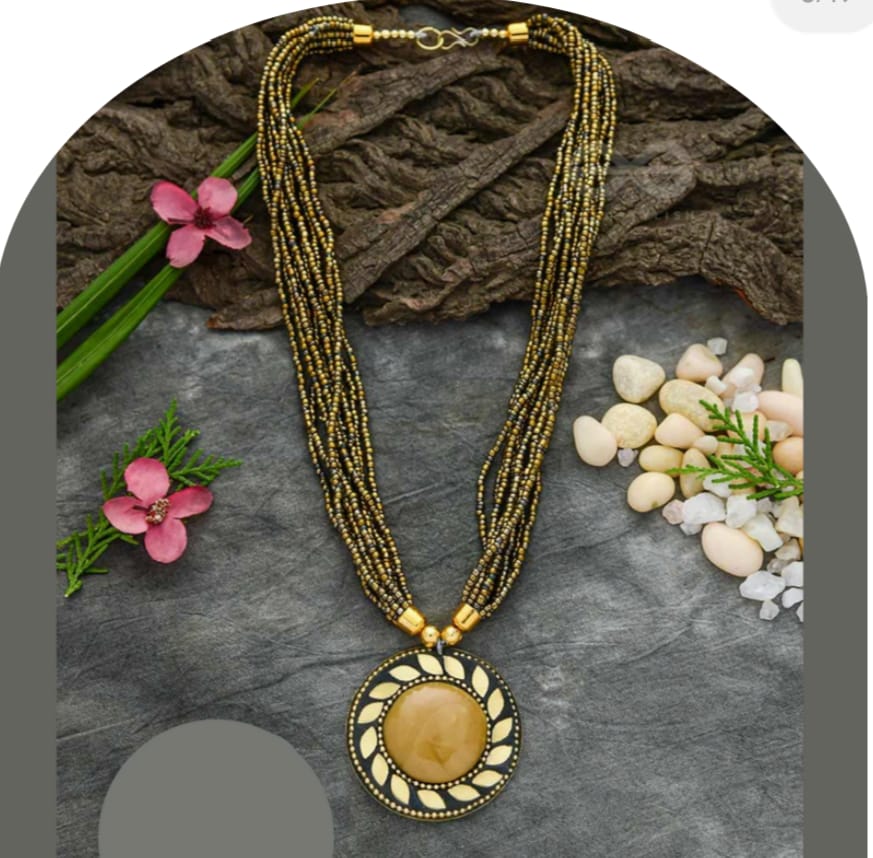 Beautiful Beaded Neckpiece for Women and Girls