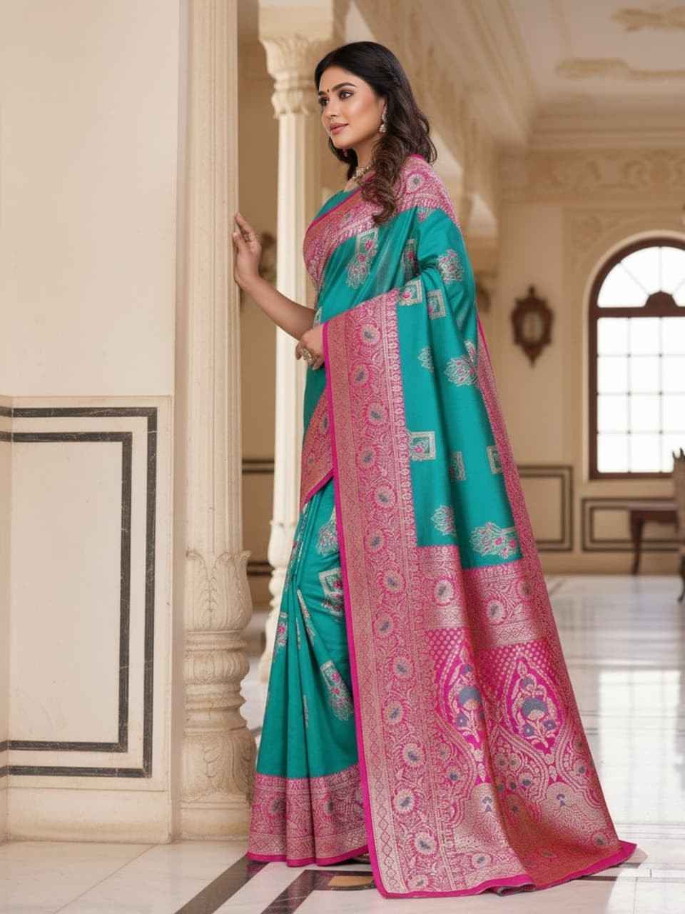 Soft Pethani Silk Saree