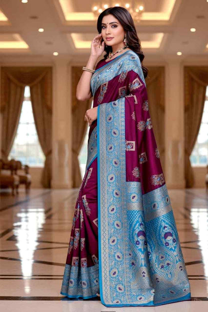 Soft Pethani Silk Saree