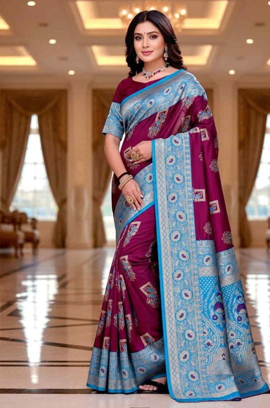 Soft Pethani Silk Saree