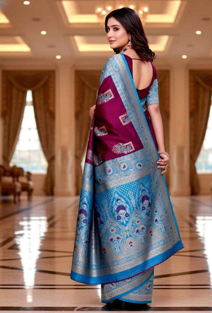 Soft Pethani Silk Saree