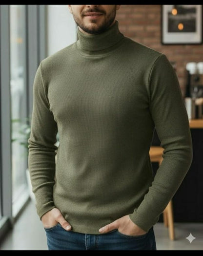 High-Quality High Neck Sweatshirt