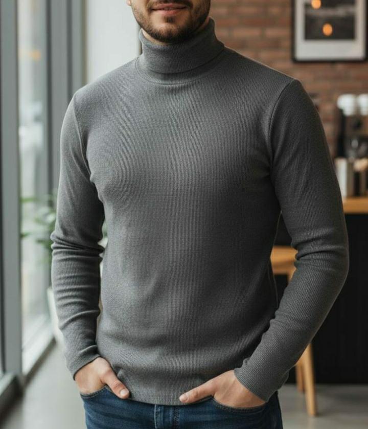 High-Quality High Neck Sweatshirt