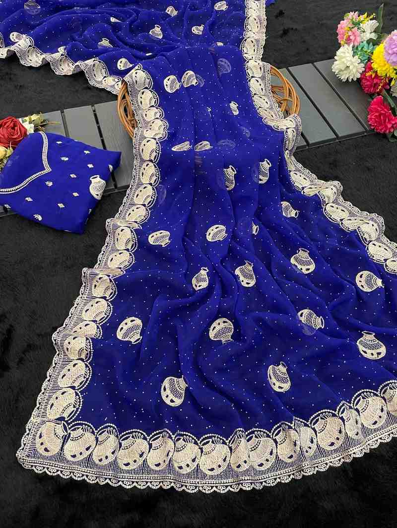 Matki Design saree