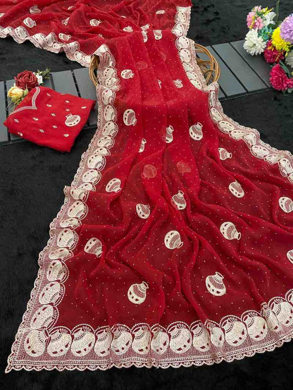 Matki Design saree