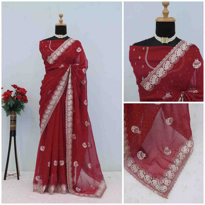 Matki Design saree