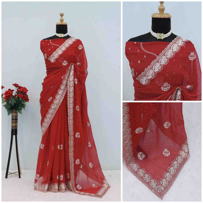 Matki Design saree