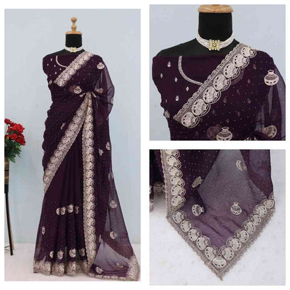 Matki Design saree