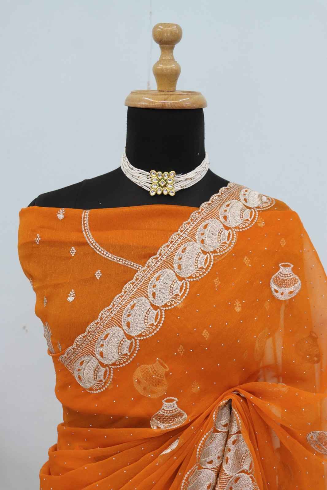 Matki Design saree