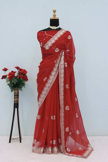 Matki Design saree