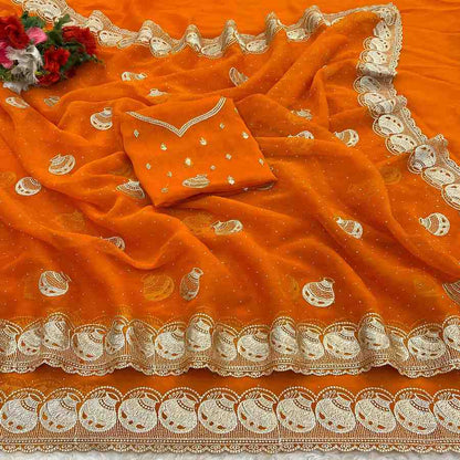 Matki Design saree