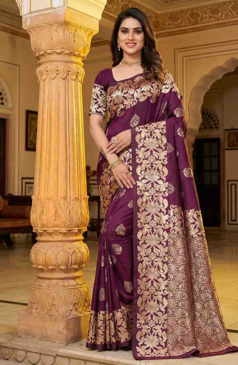 Designer Freehand Saree