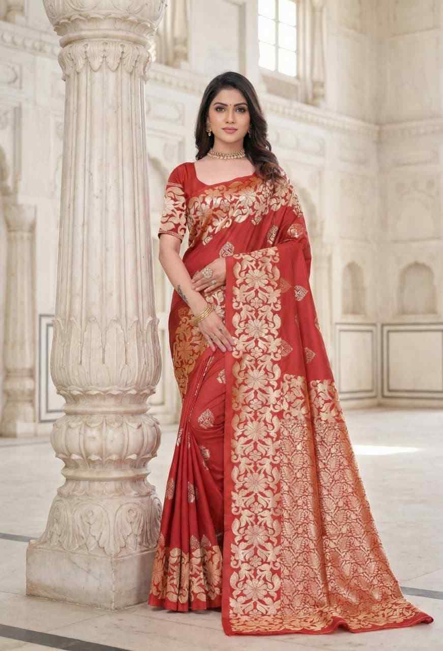 Designer Freehand Saree