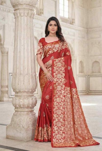 Designer Freehand Saree