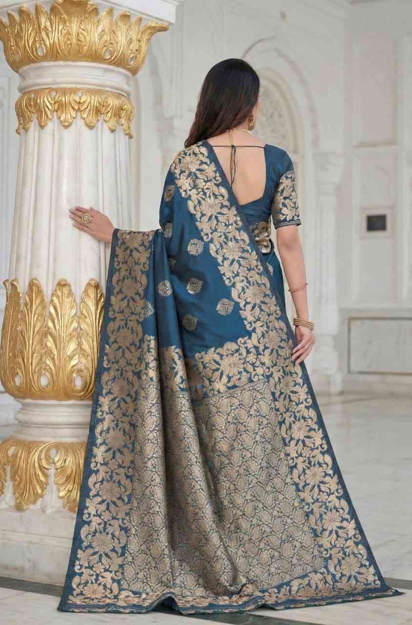 Designer Freehand Saree
