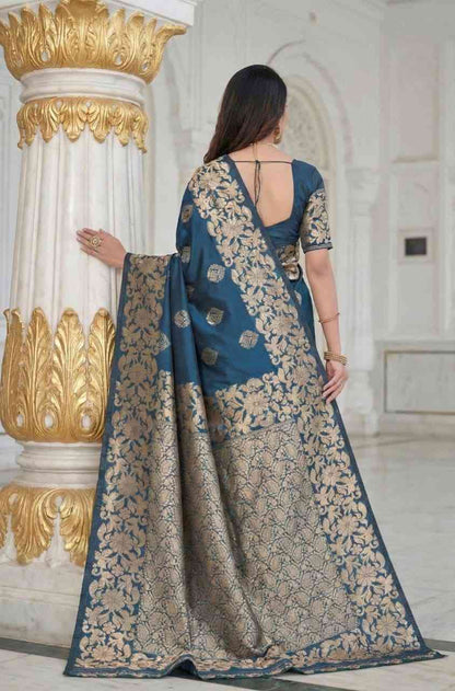 Designer Freehand Saree