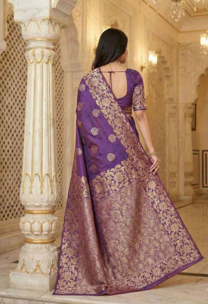 Designer Freehand Saree