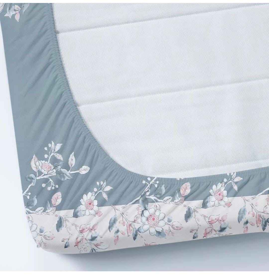 king size fitted bedsheet glace cotton elastic bedsheet with pillow covers