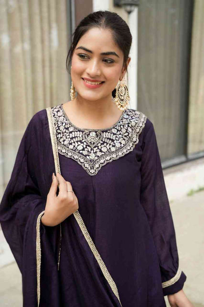 Women's Party Wear Palazzo Suit