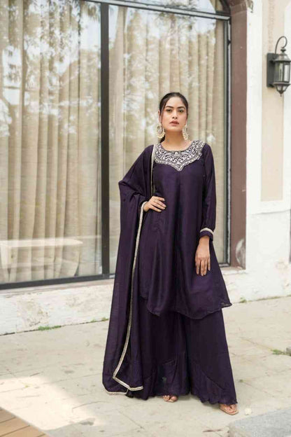 Women's Ethnic Palazzo Set