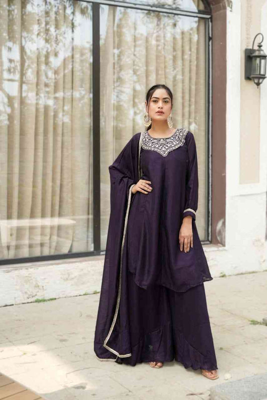 Women's Ethnic Palazzo Set