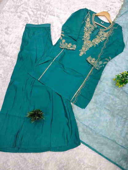 Designer Kurta Palazzo Set