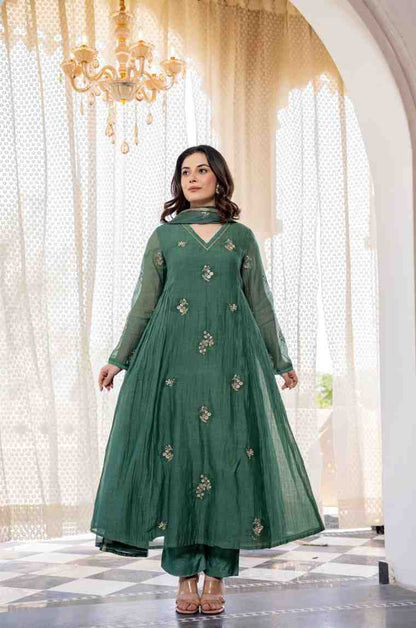 Women's Embroidered Salwar Suit