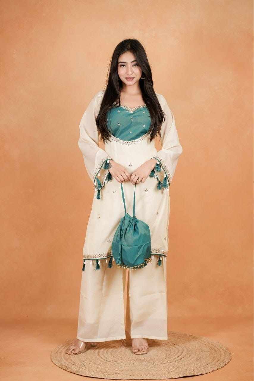 Women's Embroidered Suit Set