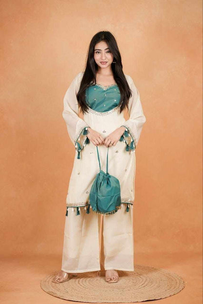Women's Embroidered Suit Set